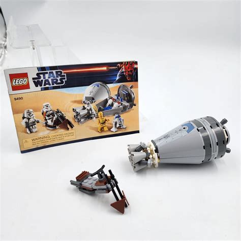 lego 9490|lego escape pod instructions.